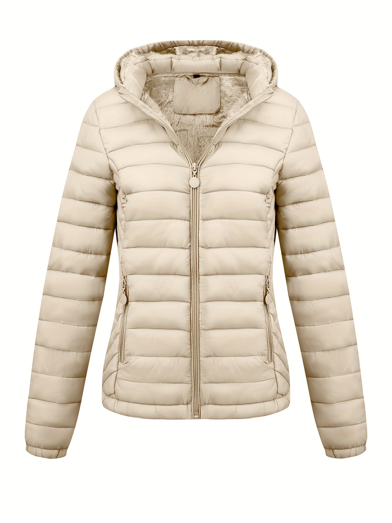 Dames capuchon Puffy Coat