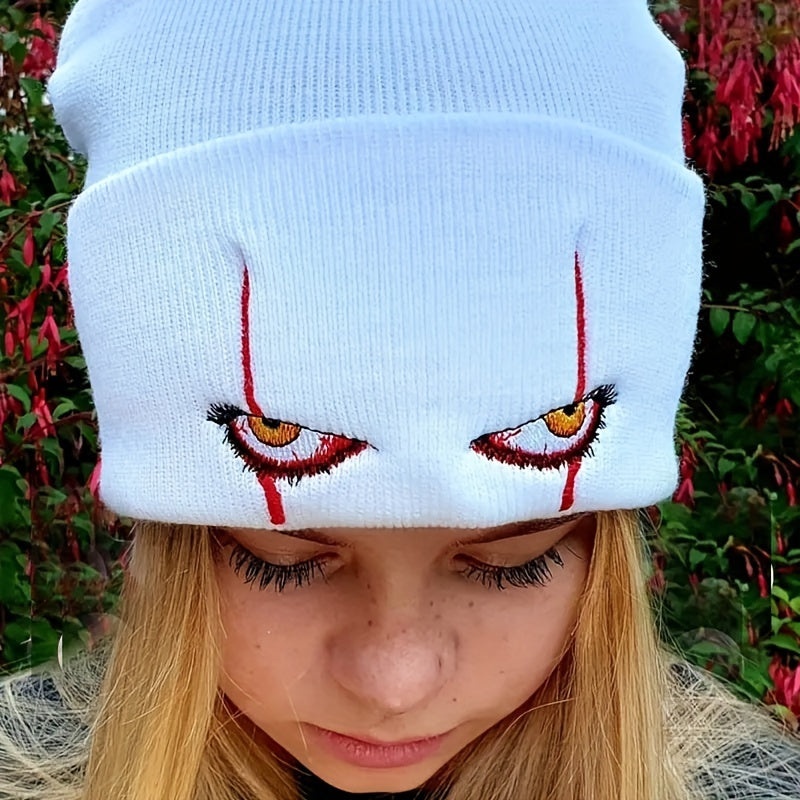 Unisex Modieuze Griezelige Clown Ogen Cap