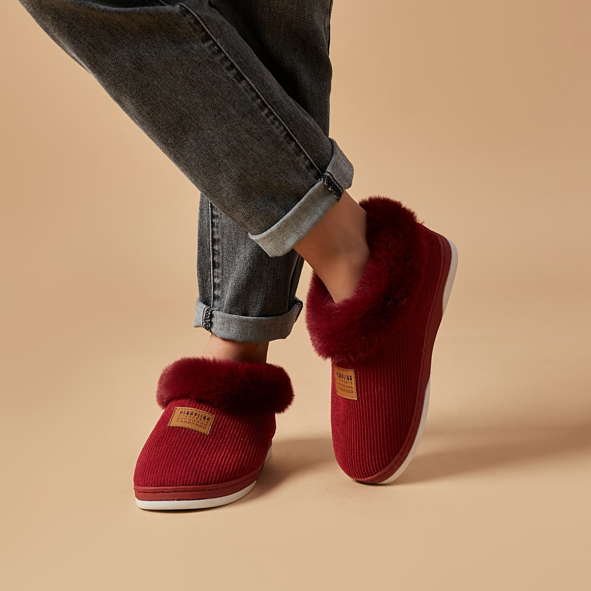 Winter Super Zachte Platform Slippers