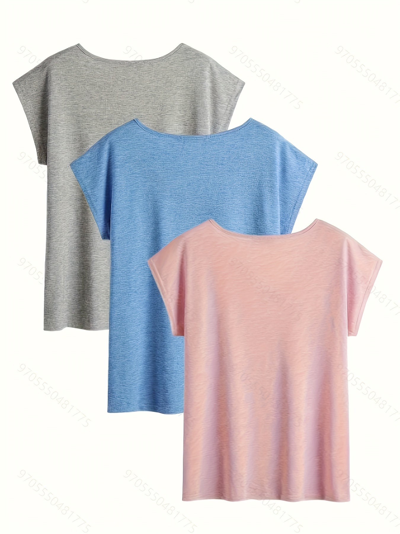 PAIGE | 3-pack Effen V-Hals T-shirt