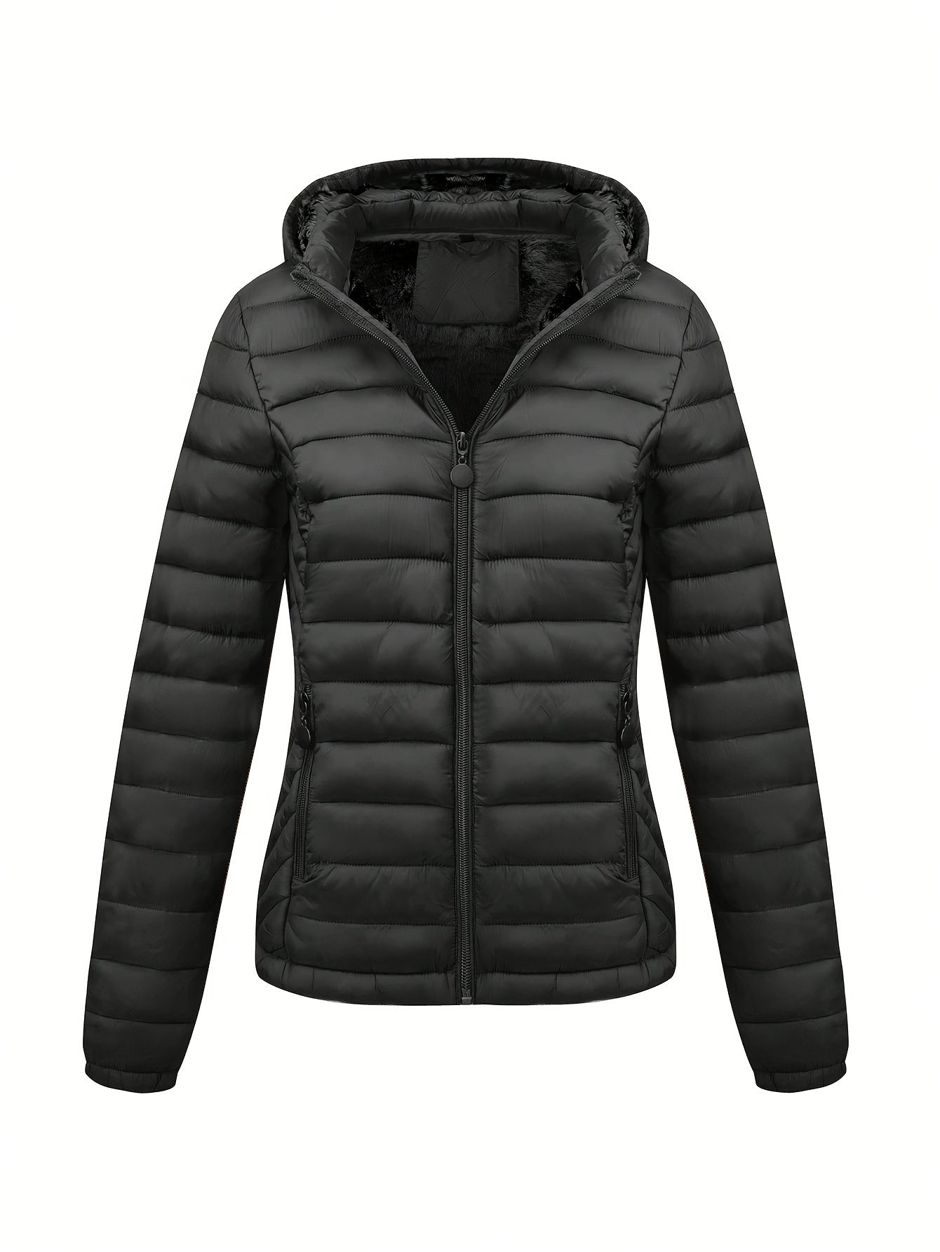 Dames capuchon Puffy Coat