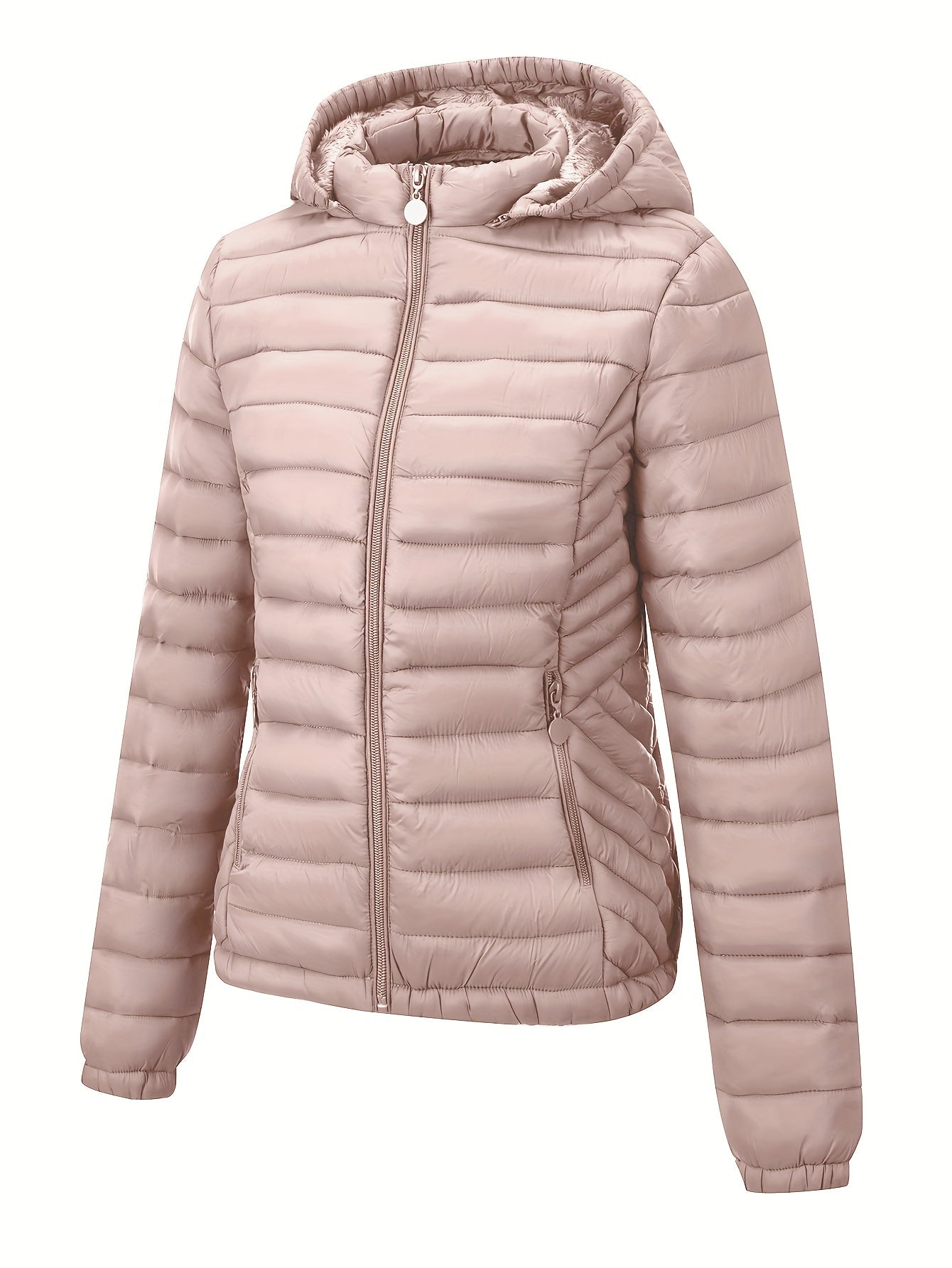 Dames capuchon Puffy Coat