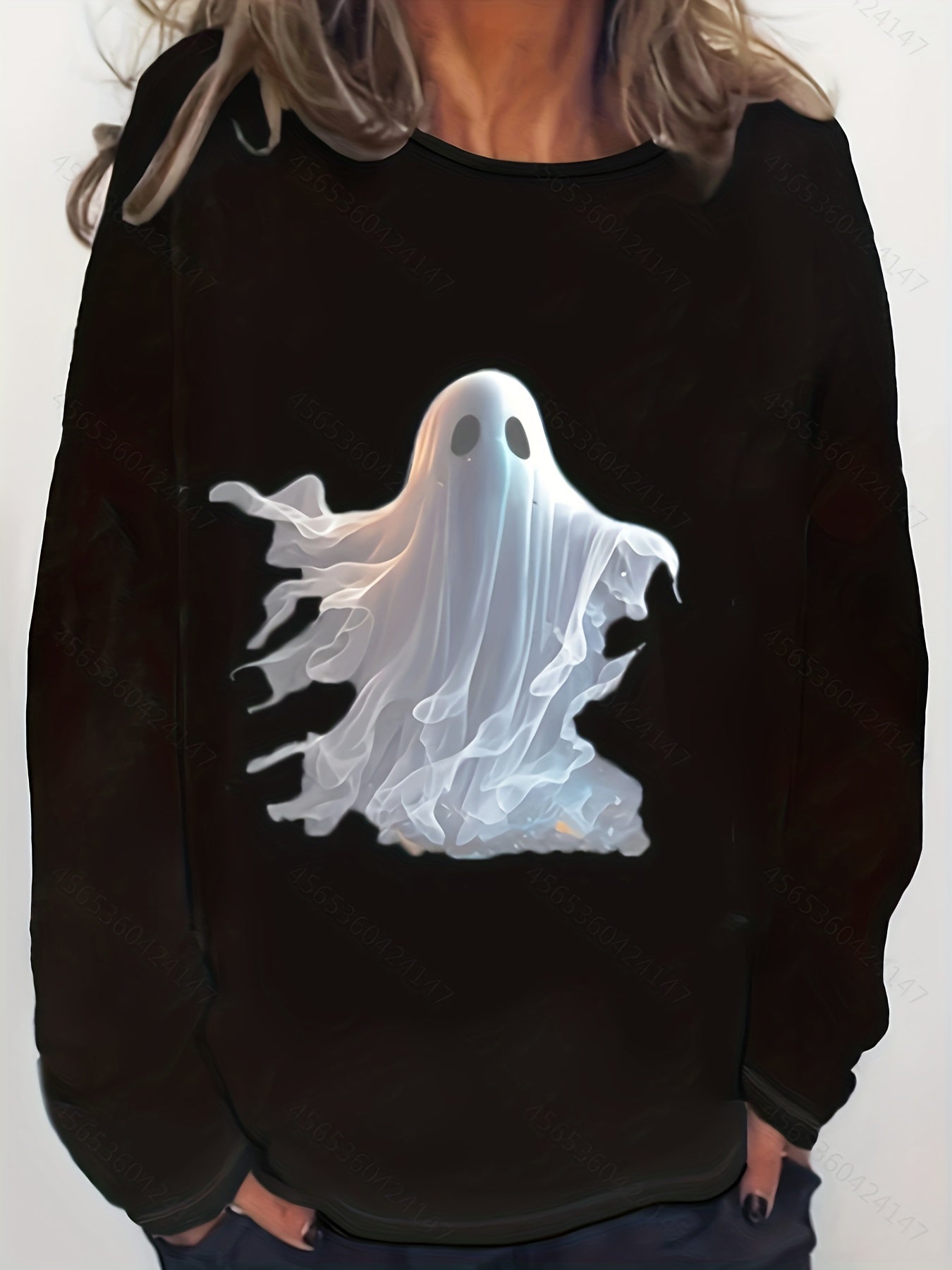 Oversized Halloween casual shirt