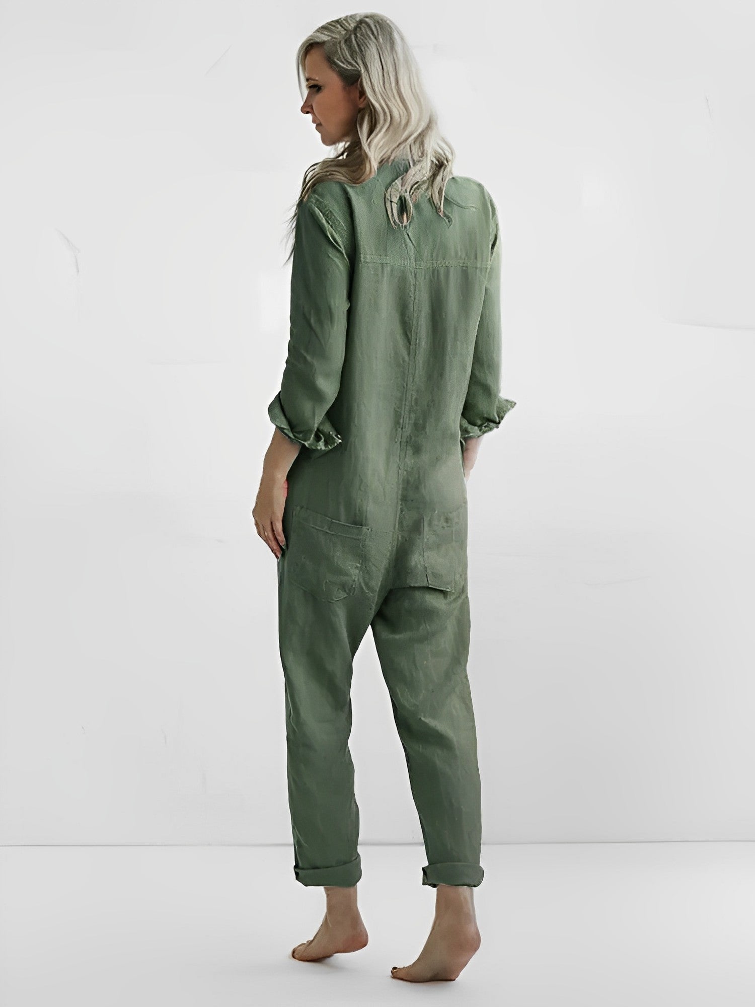 DIANA | Stijlvolle groene jumpsuit