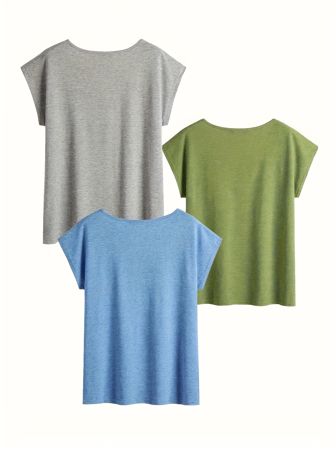 PAIGE | 3-pack Effen V-Hals T-shirt