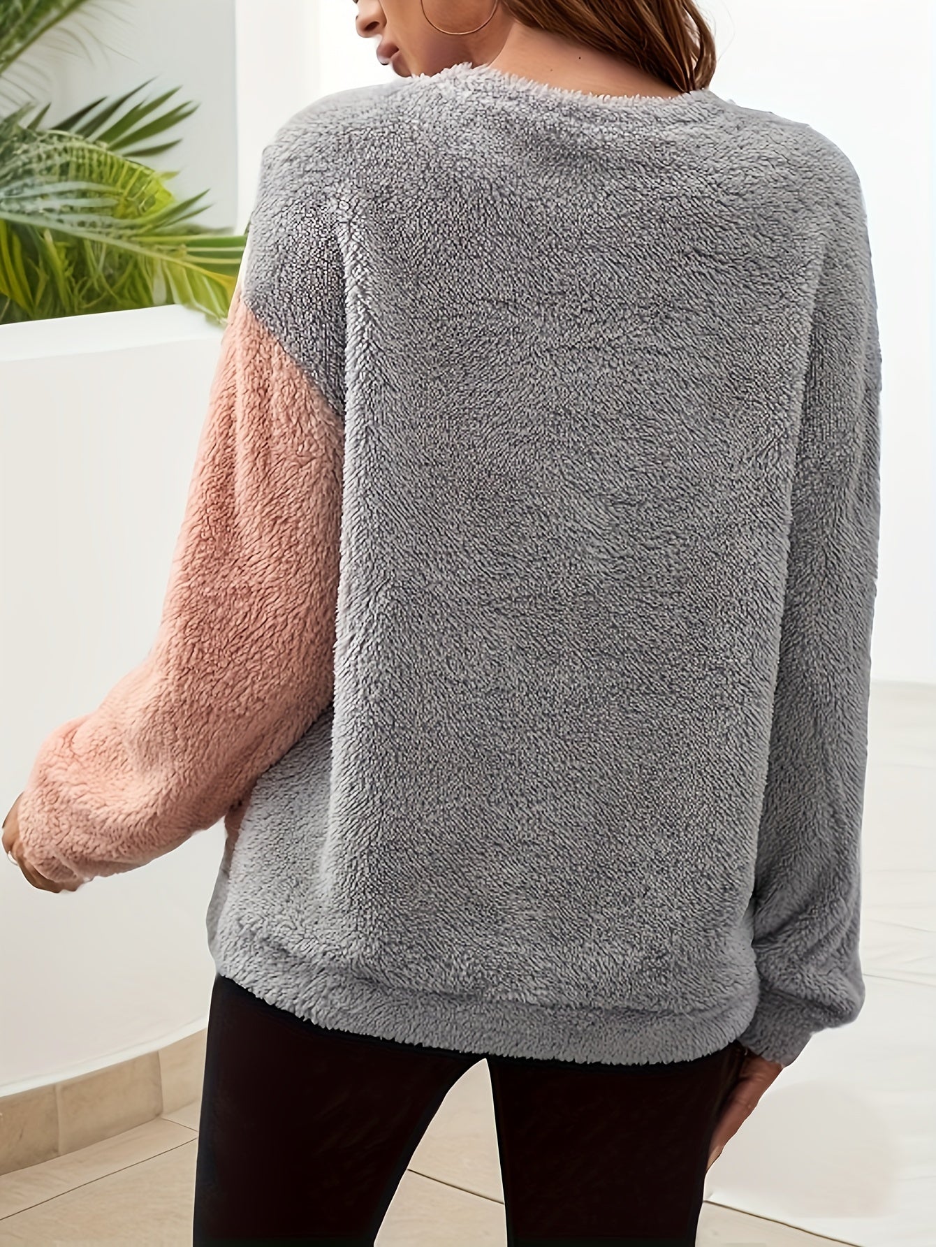 Gezellige sweatshirt-trui voor dames - trendy en comfortabel