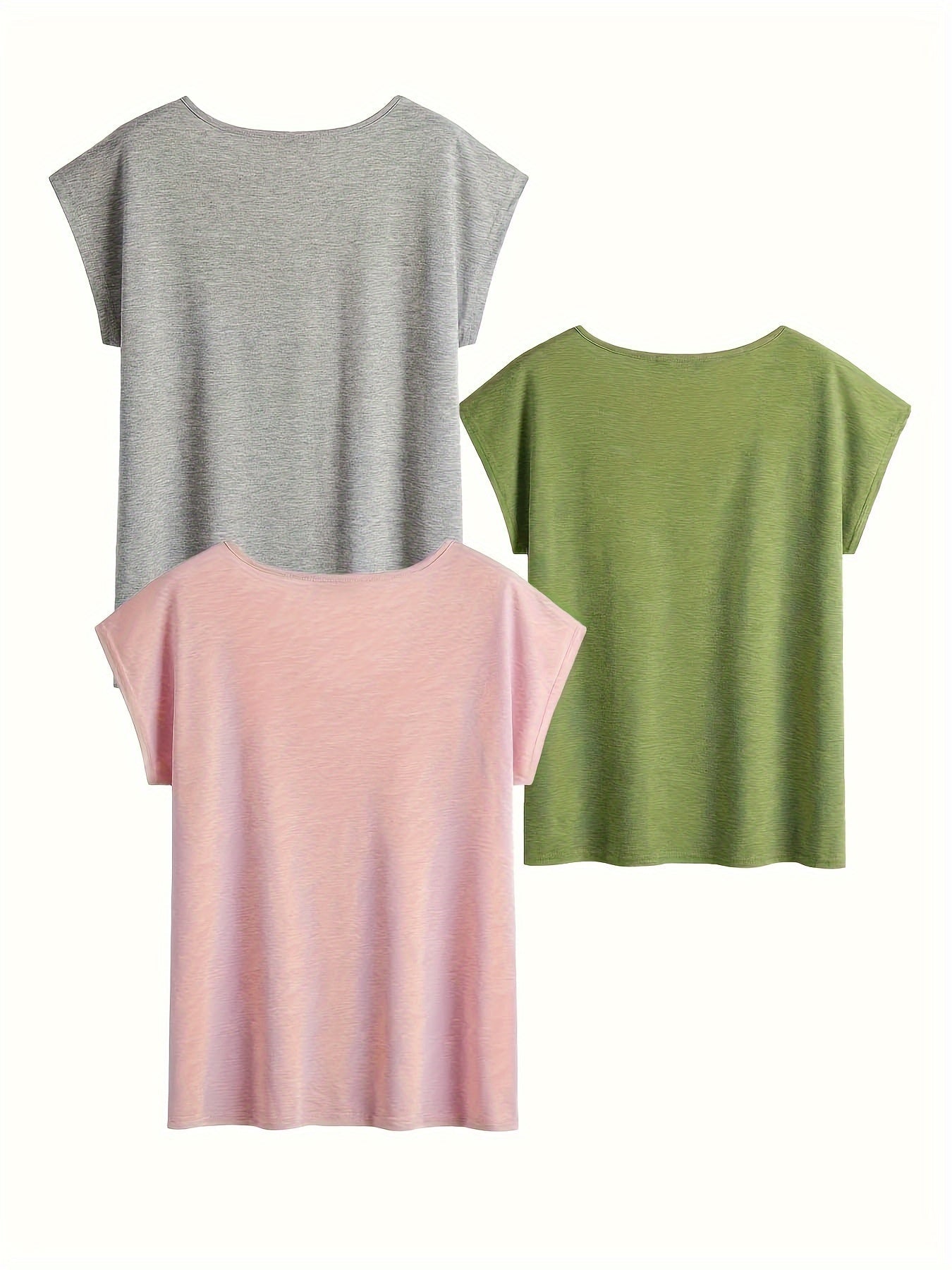 PAIGE | 3-pack Effen V-Hals T-shirt