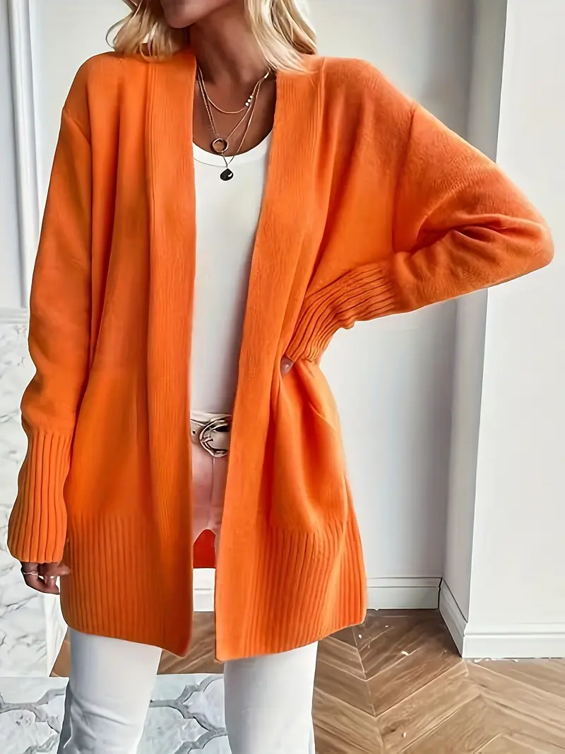 Oranje Cardigan - Lisa