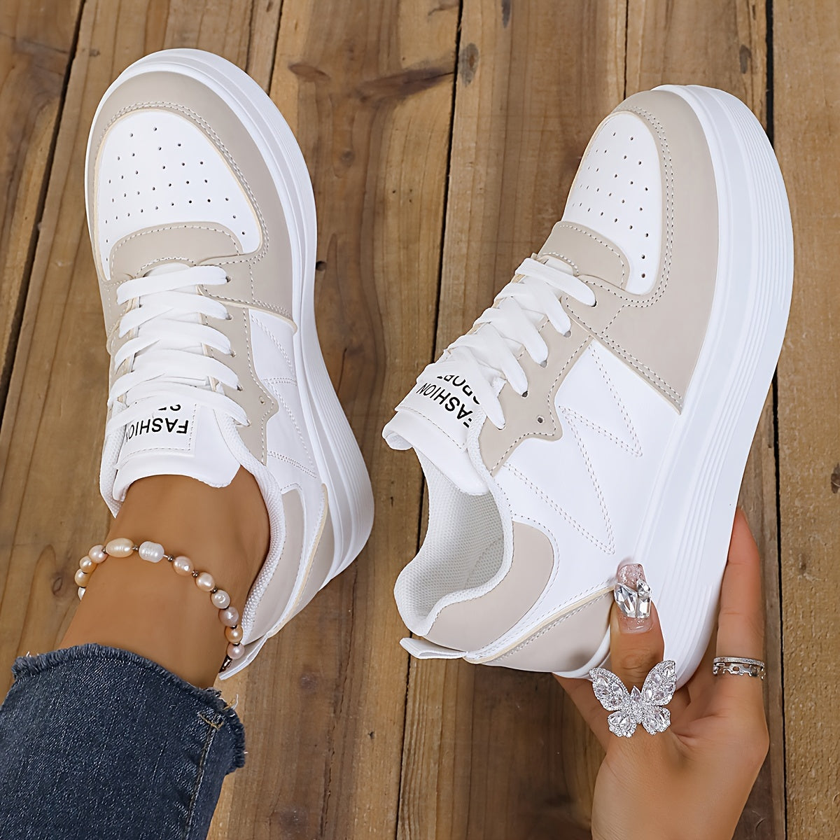 VIOLET | Platform Sneakers voor Dames