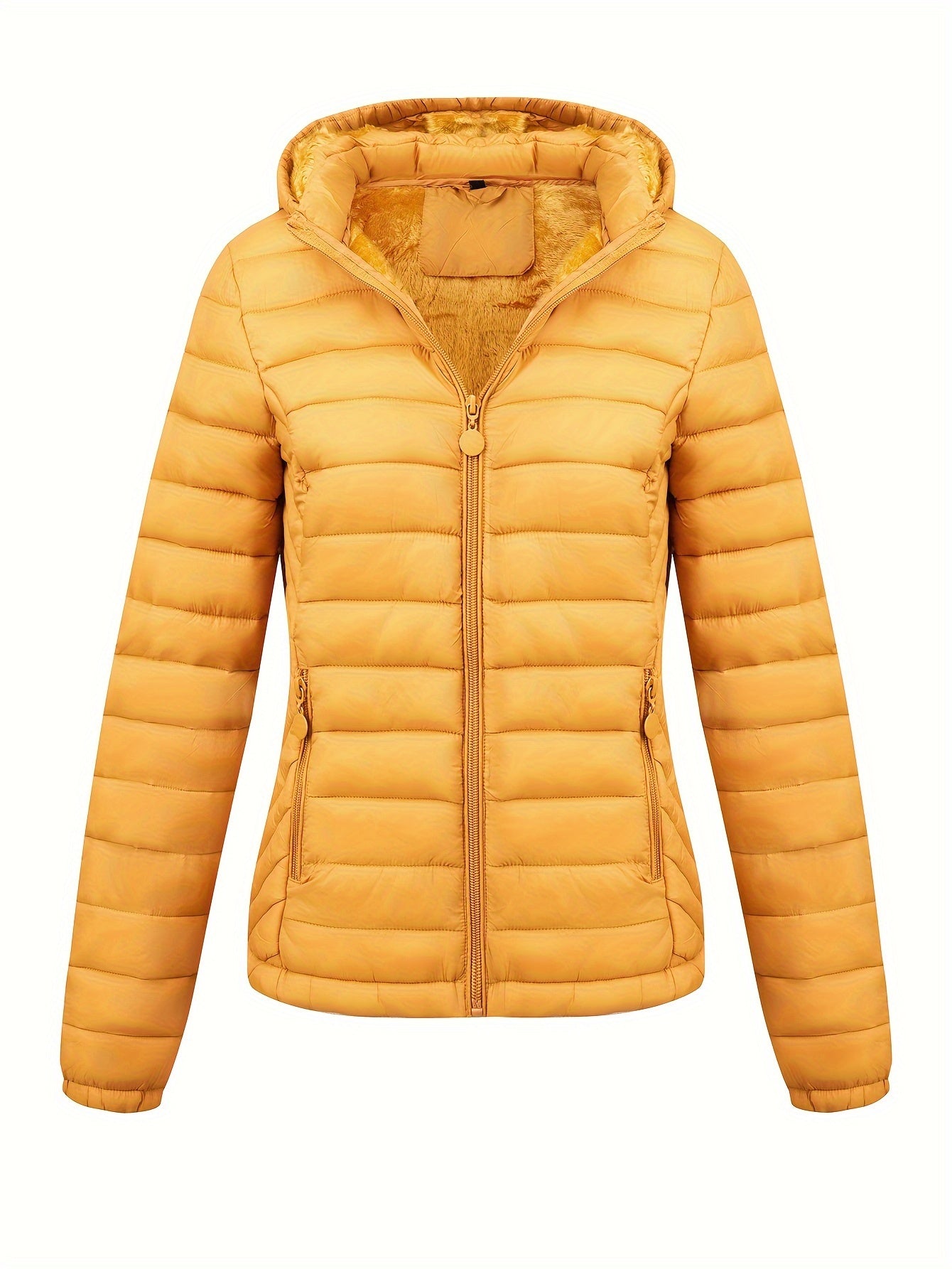 Dames capuchon Puffy Coat