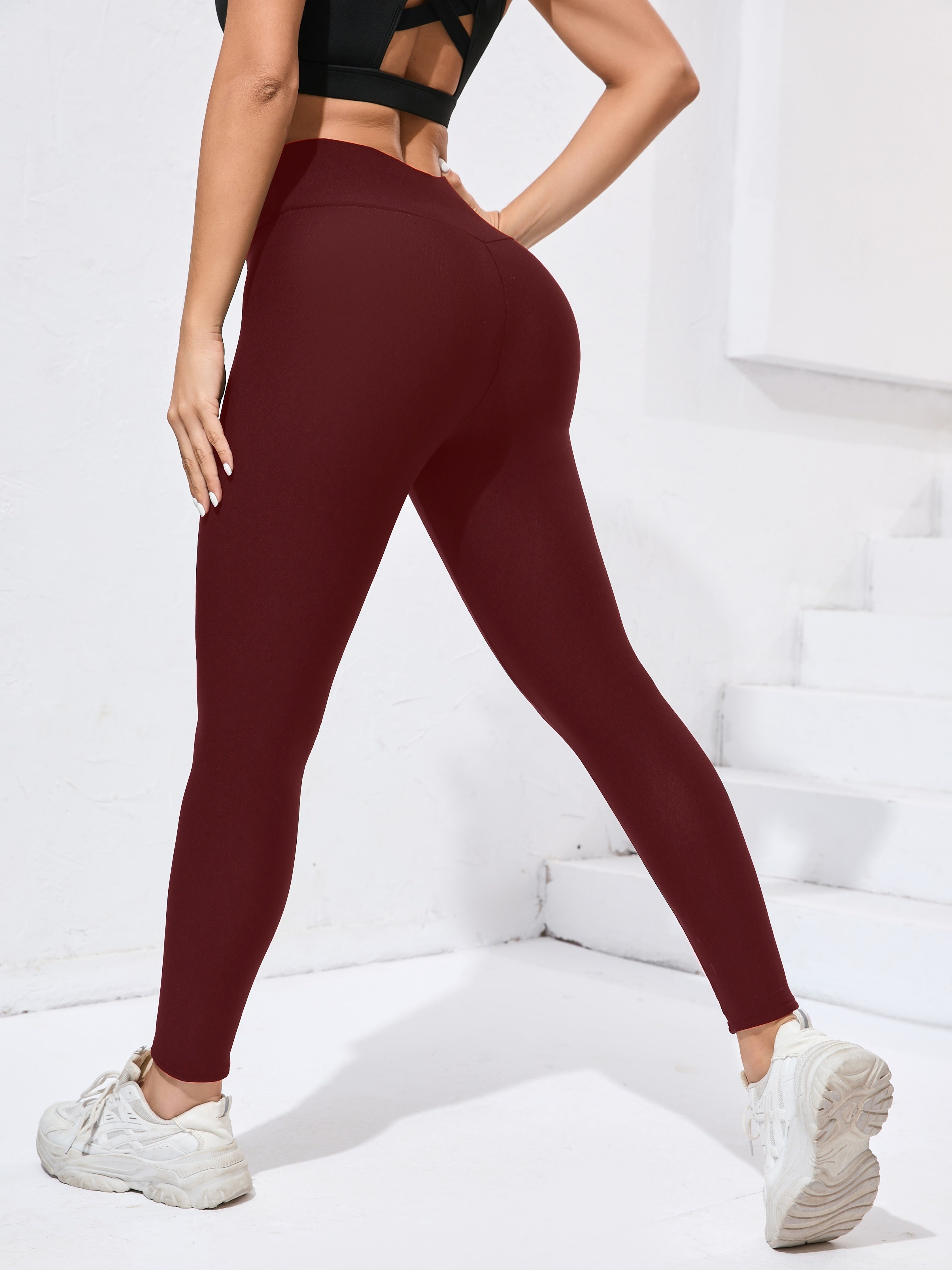 Zwarte Fleece Gevoerde Leggings - Lara