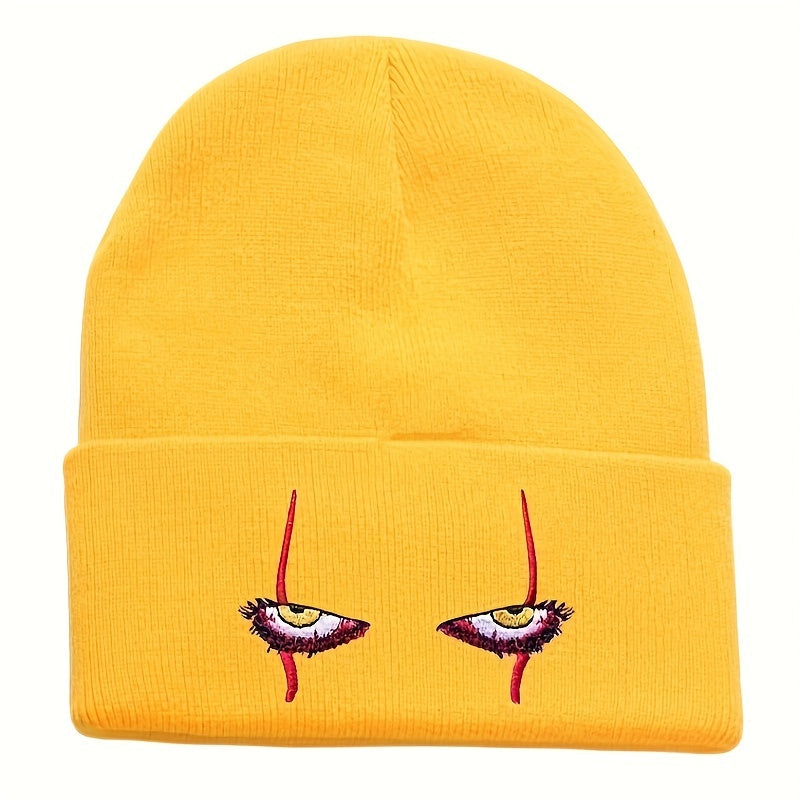 Unisex Modieuze Griezelige Clown Ogen Cap