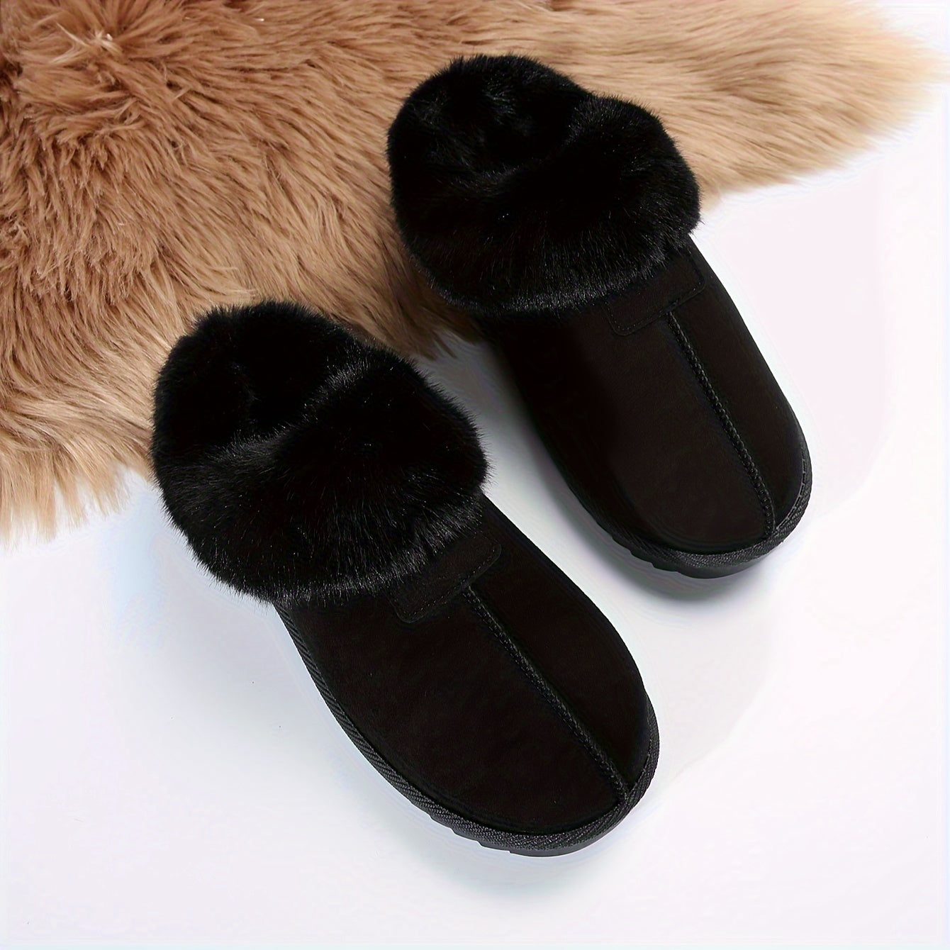 Fluffy gevoerde pantoffels voor ultiem comfort en stijl