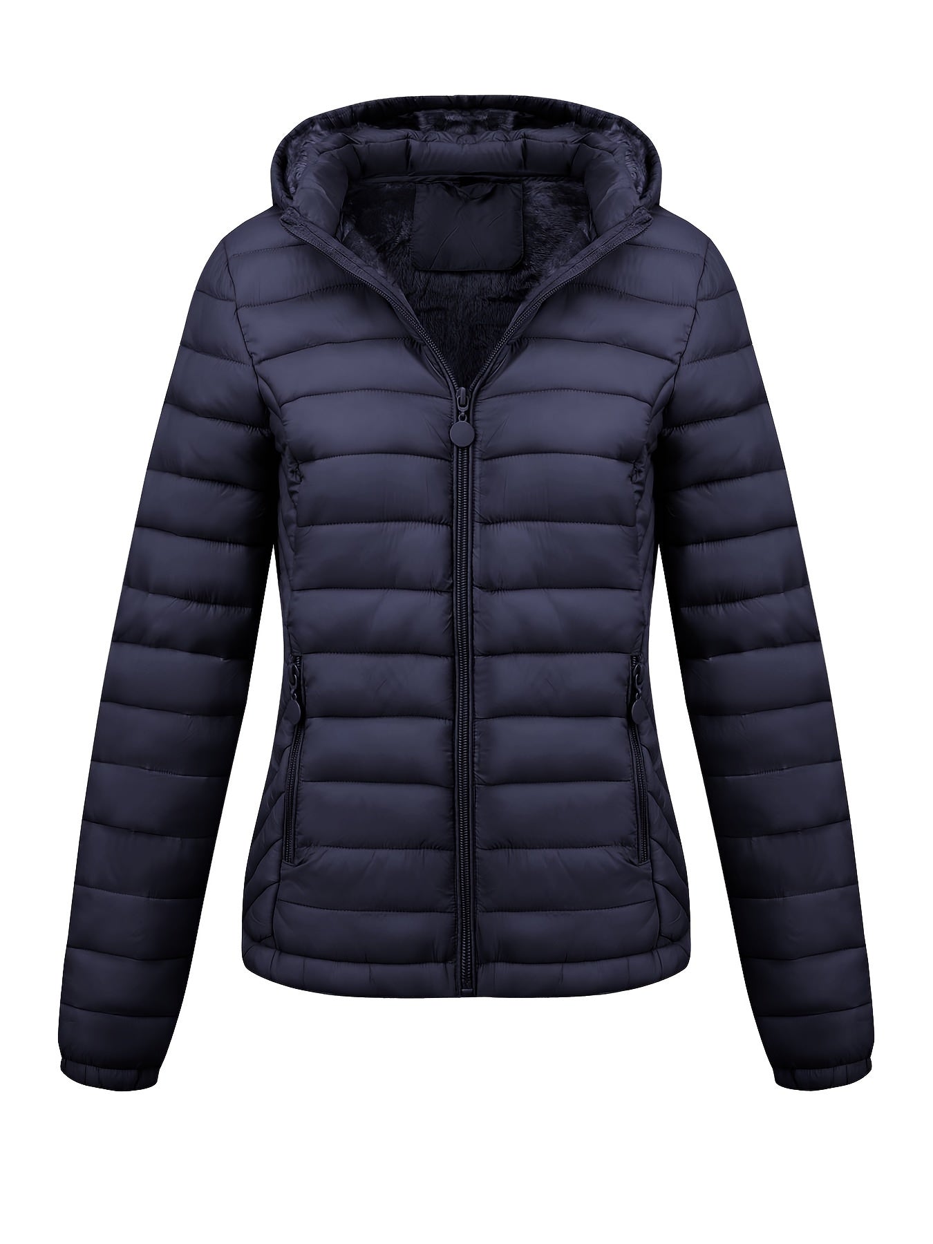 Dames capuchon Puffy Coat