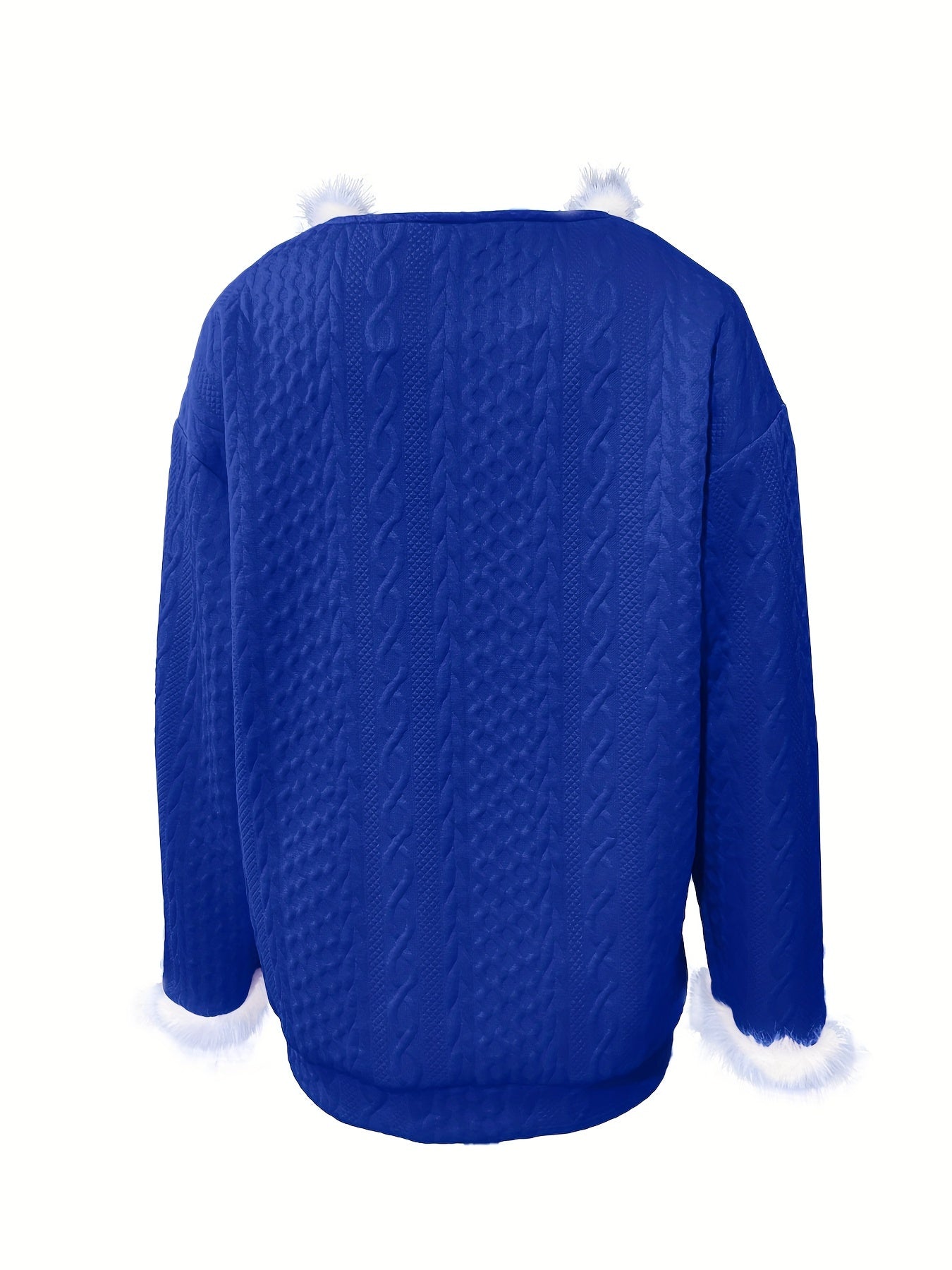 Feestelijke Pullover met Kunstbont