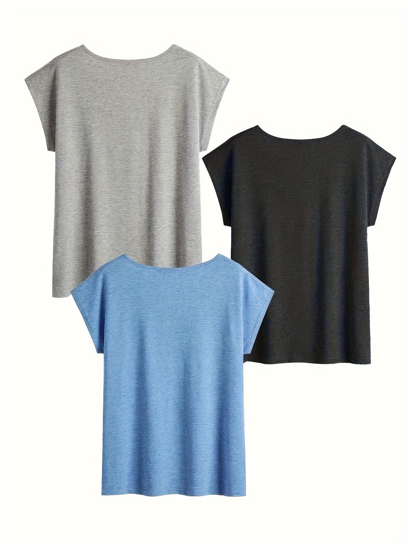 PAIGE | 3-pack Effen V-Hals T-shirt